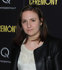 Lena Dunham at the New York premiere of "Ceremony."
