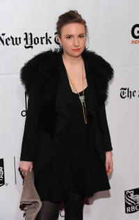 Lena Dunham at the IFP's 20th Annual Gotham Independent Film Awards in New York.