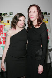 Lena Dunham and Laurie Simmons at the New York premiere of "Tiny Furniture."
