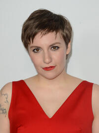 Lena Dunham at the California premiere of "This Is 40."