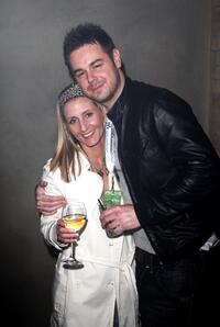 Danny Dyer and Guest at the Walkman Spring Fling Party.