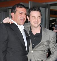 Tamer Hassan and Danny Dyer at the premiere of "City Rats" during the East London Film Festival.