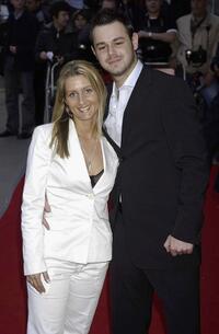 Joanne and Danny Dyer at the UK premiere of "The Football Factory."