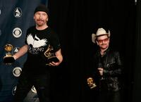 The Edge and Bono at the 48th Annual Grammy Awards.