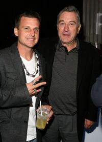 Rob Dyrdek and Robert DeNiro at the after party of the premiere of "The Righteous Kill."