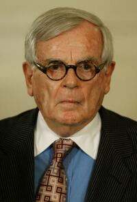 Dominick Dunne at the Presidential Medal of Freedom ceremony.