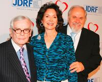 Dominick Dunne, Jolene Schlatter and Producer George Schlatter at the Juvenile Diabetes 4th Annual Gala Event.