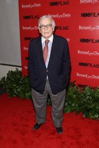 Dominick Dunne at the premiere of "Bernard and Doris."