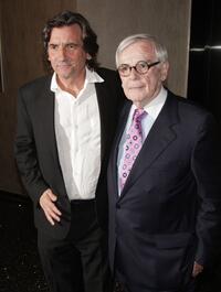 Griffin Dunne and Dominick Dunne at the Los Angeles premiere of "Fierce People."