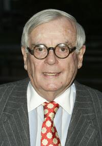 Dominick Dunne at the Vanity Fair Party during the 2004 Tribeca Film Festival.