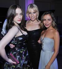 Kat Dennings, Ari Graynor and Alexis Dziena at the after party of the premiere of "Nick & Norah's Infinite Playlist."