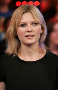 Kirsten Dunst at the MTV's Total Request Live at the MTV Times Square Studios.