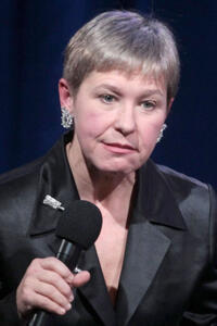 Amber Edwards during the PBS portion of the 2012 Winter TCA Tour in Pasadena, CA.