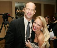Anthony Edwards and Kristin Chenoweth at the cocktail reception before the Cure Autism Now's 10th Anniversay Gala at the Beverly Regent Wilshire Hotel.