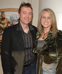 Cory Edwards and Vicky Edwards at the Los Angeles premiere of "Hoodwinked."