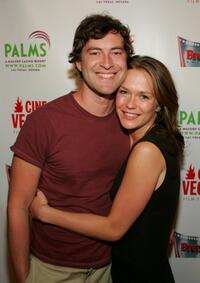 Mark Duplass and Kathryn Aselton at the CineVegas Film Festival.