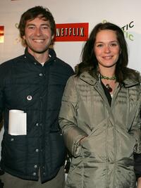 Mark Duplass and Kathryn Aselton at the 2008 Sundance Film Festival.