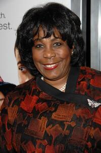 Starletta DuPois at the world premiere of "First Sunday."