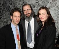 Tim Blake Nelson, Steve Earle and Maggie Siff at the after party of the special screening of "Leaves of Grass."