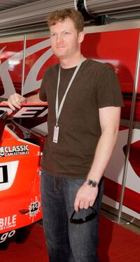 Dale Earnhardt Jr. at the V8 Supercars Grand Finale.