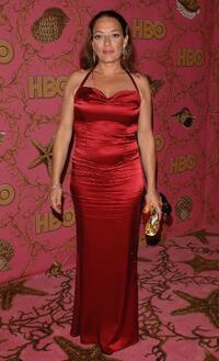Sharon Angela at the HBO Post Emmy party.