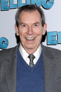 Richard Easton at the after party of the Broadway opening night of "Elling" in New York.