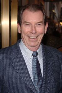 Richard Easton at the Broadway Opening of "The Caine Mutiny Court-Martial."