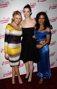 Antonia Bernath, Talulah Riley and Kathryn Drysdale at the world premiere of "St Trinian's."