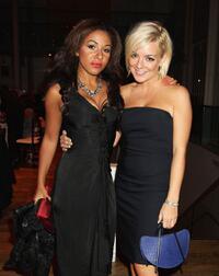 Kathryn Drysdale and Sheridan Smith at the Collars and Cuffs Ball.