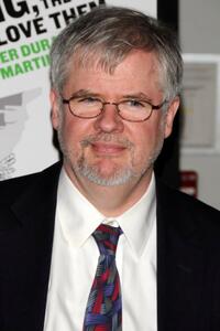 Christopher Durang at the Off-Broadway opening night of "Why Torture in Wrong and the People Who Love Them."