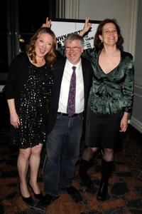 Kristine Nielsen, Christopher Durang and Sigourney Weaver at the Off-Broadway opening night of "Why Torture in Wrong and the People Who Love Them."