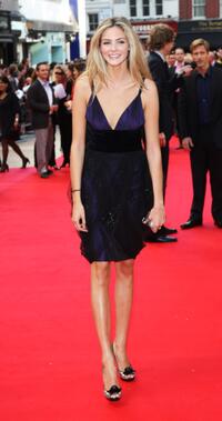 Tamsin Egerton at the UK premiere of "The Dark Knight."