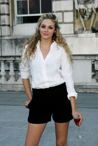 Tamsin Egerton at the drinks reception of "Film4 Summer Screen" event.