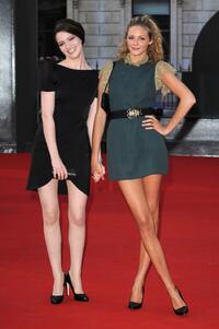 Talulah Riley and Tamsin Egerton at the Royal Academy of Arts Summer Exhibition.