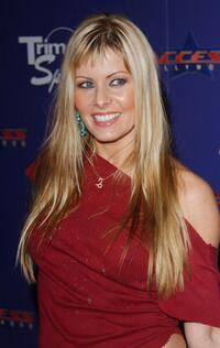 Nicole Eggert at The Ultimate Celebrity Super Bowl Bash.
