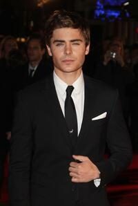 Zac Efron at the London premiere of "Me and Orson Welles."