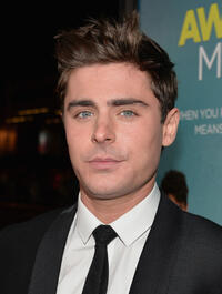 Zac Efron at the California premiere of "That Awkward Moment."