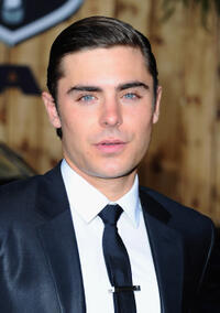 Zac Efron at the California premiere of "The Lucky One."