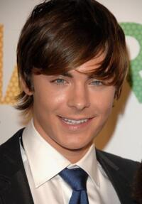 Zac Efron at the Madrid premiere of "Hairspray."