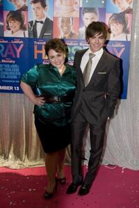 Zac Efron at the Melbourne premiere of "Hairspray."