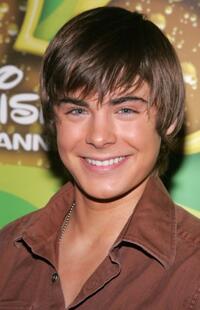 Zac Efron at the breakfast with the cast and director of "High School Musical."