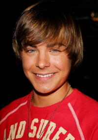 Zac Efron backstage after his appearance on MTV Total Request Live at MTV Studios in N.Y.