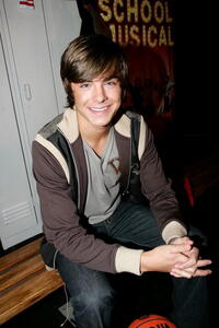 Zac Efron at a Sydney press conference for "High School Musical."