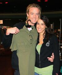 Finneus Egan and Jodi at the Billion Dollar Babes Shopping Event.
