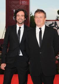 Romain Duris and Patrice Chereau at the premiere of "Persecution" during the 66th Venice Film Festival.