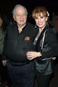 Charles Durning and Katharine Kramer at the Los Angeles world premiere of "Dirty Deeds".
