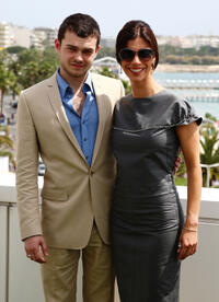 Alden Ehrenreich and Maribel Verdu at the cast photocall of "Tetro" during the 62nd International Cannes Film Festival.