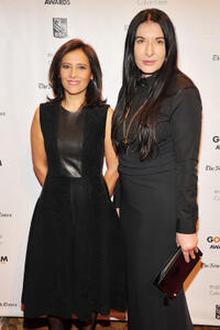 IFP executive director Joana Vicente and Marina Abramovic at the IFP's 22nd Annual Gotham Independent Film Awards.