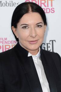 Marina Abramovic at the 2013 Film Independent Spirit Awards.