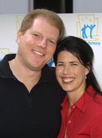 Noah Emmerich and Melissa Fitzgerald at the premiere screening of "Listen Everyone has a Story to Tell."